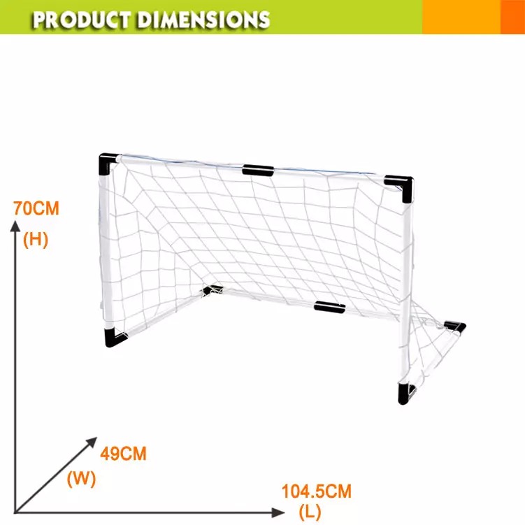 juguetes - ARQUERIA DE FUTBOL FOOTBALL CANCHA PELOTA PORTERIA 2