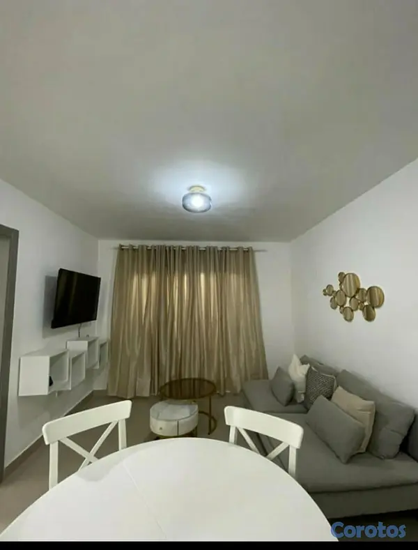 apartamentos - Alquilo Apartamento Amueblado Boca Chica  2