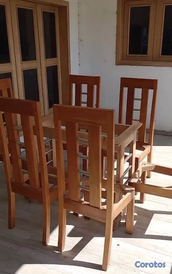 muebles y colchones - Comedor de caoba  3