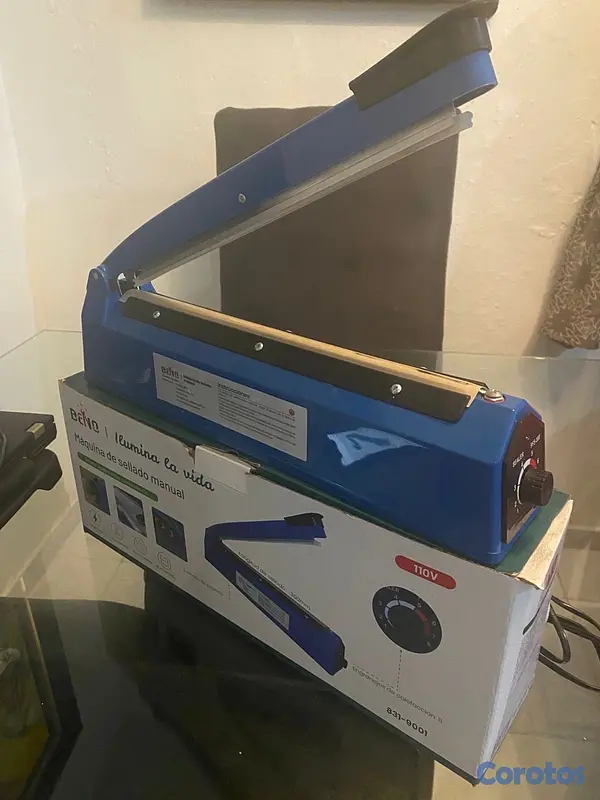 equipos profesionales - máquina celladora, poco uso como nueva.  4