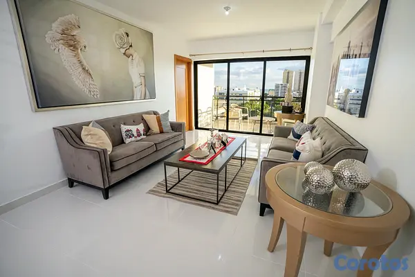 apartamentos - Penthouse en alquiler amueblado con Terraza y Jacuzzi privado Zona Universitaria 3