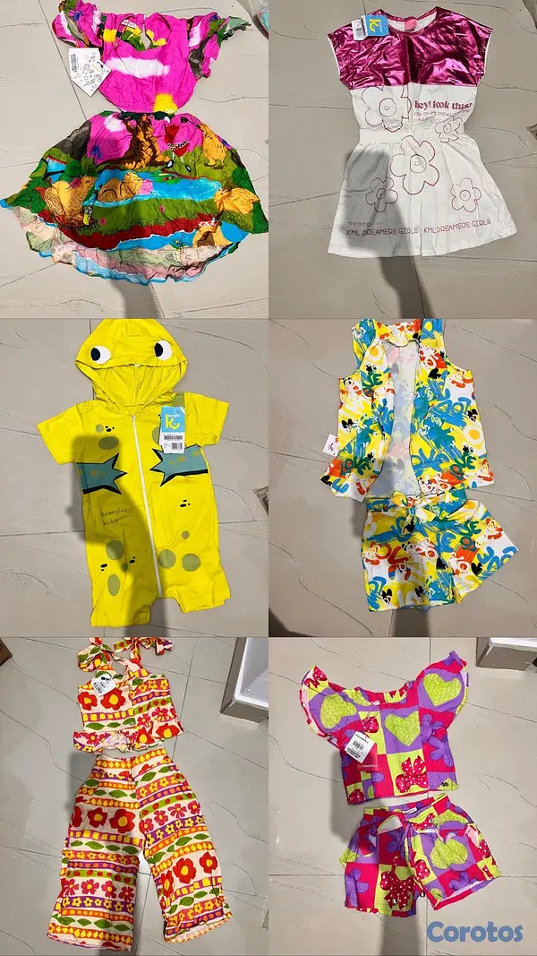 ropa y zapatos - Caja de ropa nueva de niño y niña  2