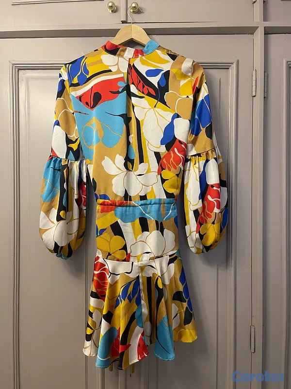ropa para mujer - Vestido Corto estampado 3