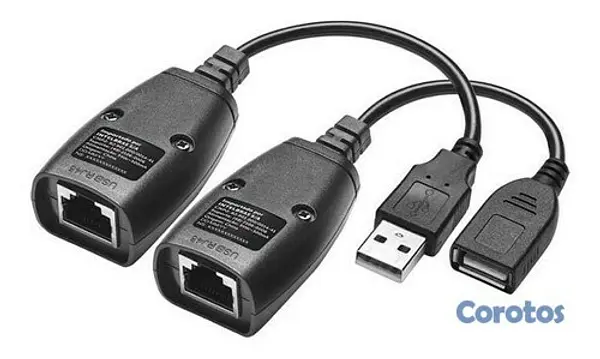 computadoras y laptops - Extender USB  Venlogic (STTUSB)  EXTECION USB POR CABLE  DE RED, 110 PIES  2