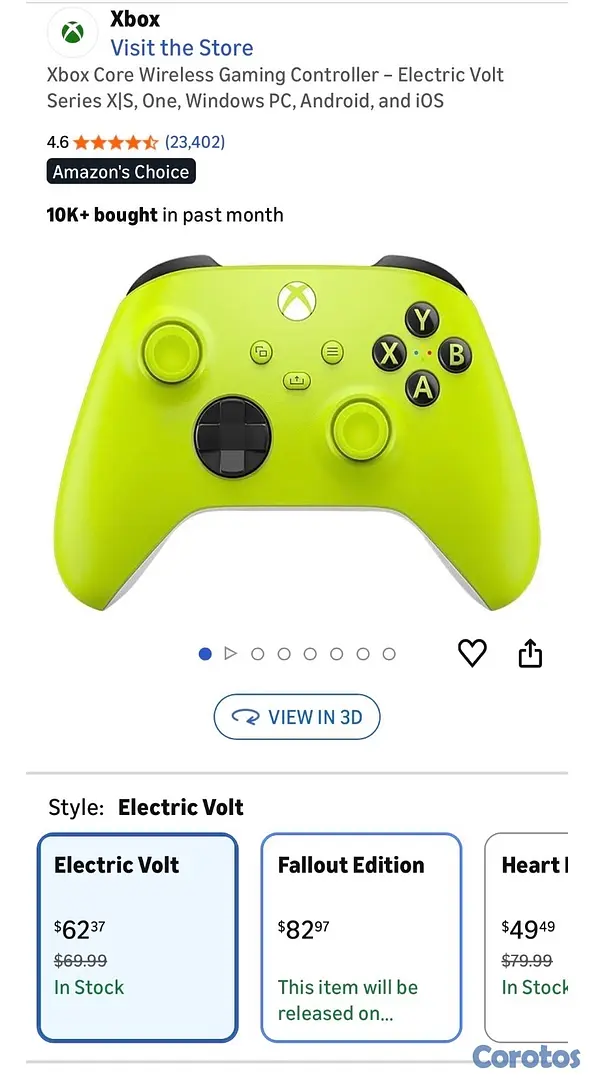 consolas y videojuegos - Control Xbox Core Wireless 9