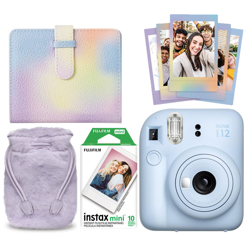 camaras y audio - Fujifilm Instax Mini 12 Azul Camara Instantanea