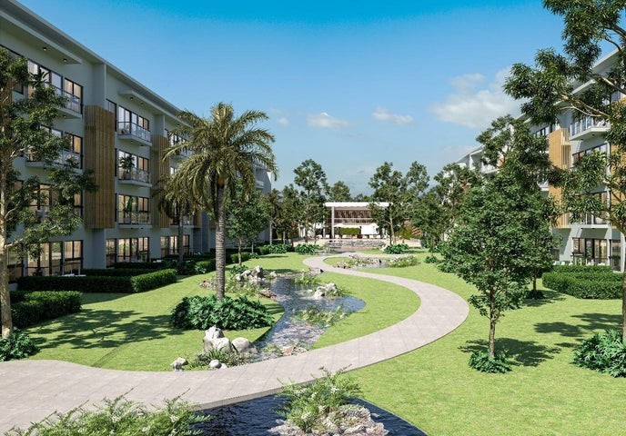 apartamentos - Proyecto en venta Punta Cana  #23-2134 tres dormitorios, parqueo cubierto, pisci 1