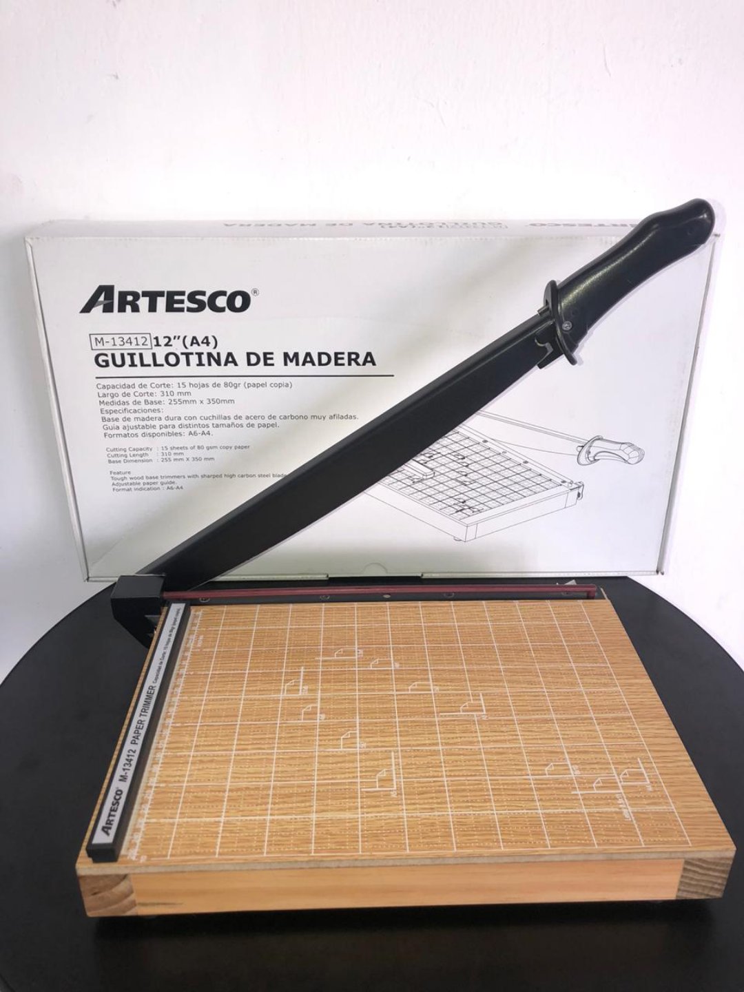 impresoras y scanners - CIZALLA,GUILLOTINA ARTEZCO EN MADERA 12 PULGDAS,15 HOJAS LA VEZ   0