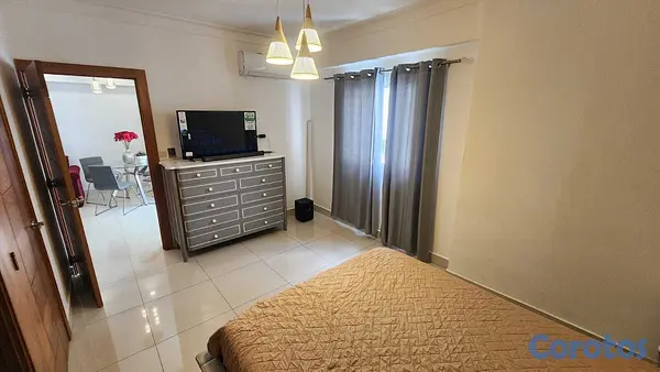 apartamentos - Apartamento Amueblado en Urbanización Fernández 5