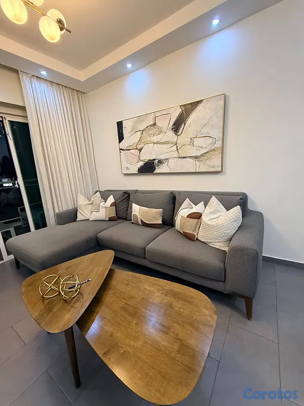 muebles y colchones - Vendo Sofá gris  5