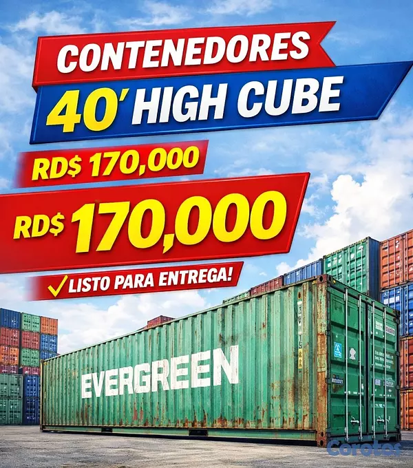 otros vehiculos -  Contenedores EVERGREEN 40 HC RD$ 170,000