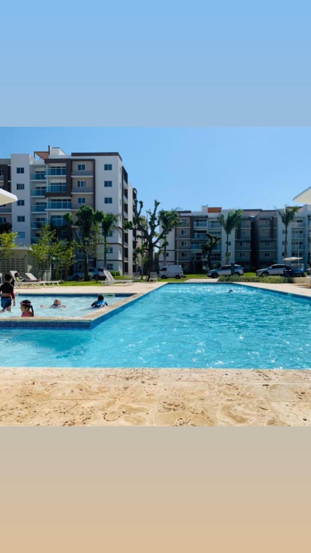 apartamentos - Rento apartamento amueblado con piscina 