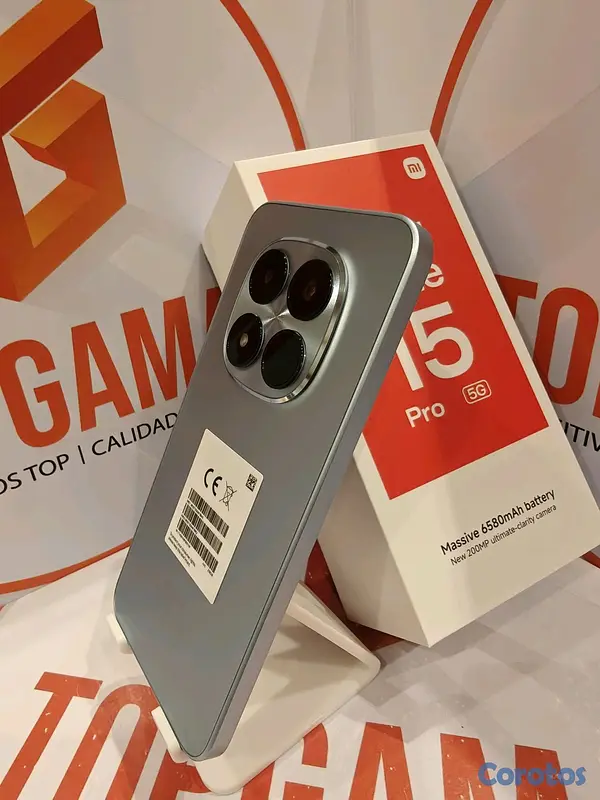 celulares y tabletas - REDMI NOTE 15 PRO 5G, 8GB RAM 256GB ROM 5