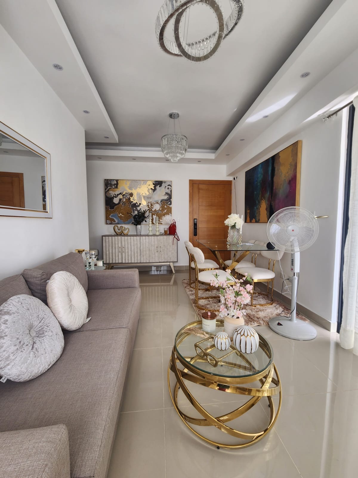 apartamentos - Alquiló restauradores totalmente amueblado dos hab 0