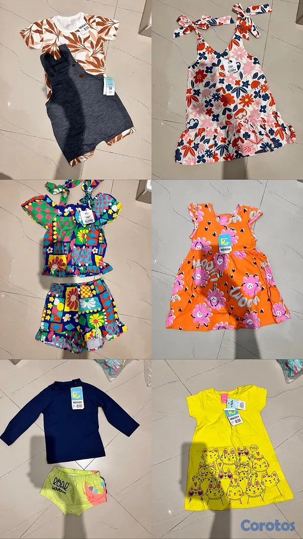 ropa y zapatos - Caja de ropa nueva de niño y niña  3