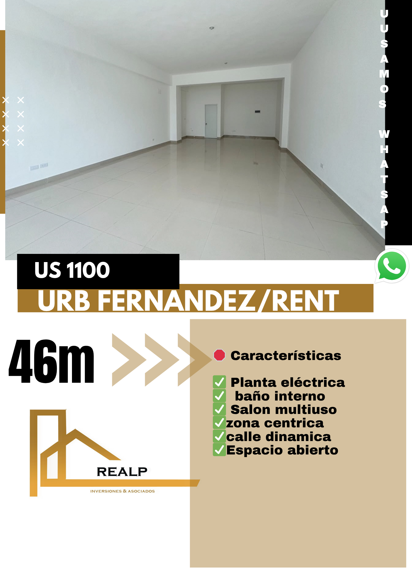 oficinas y locales comerciales - Alquiler local céntrico en urb fernandez