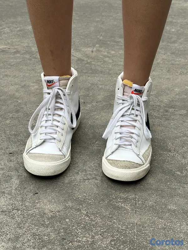 zapatos para mujer - Nike blazer tenis alto mujer 4