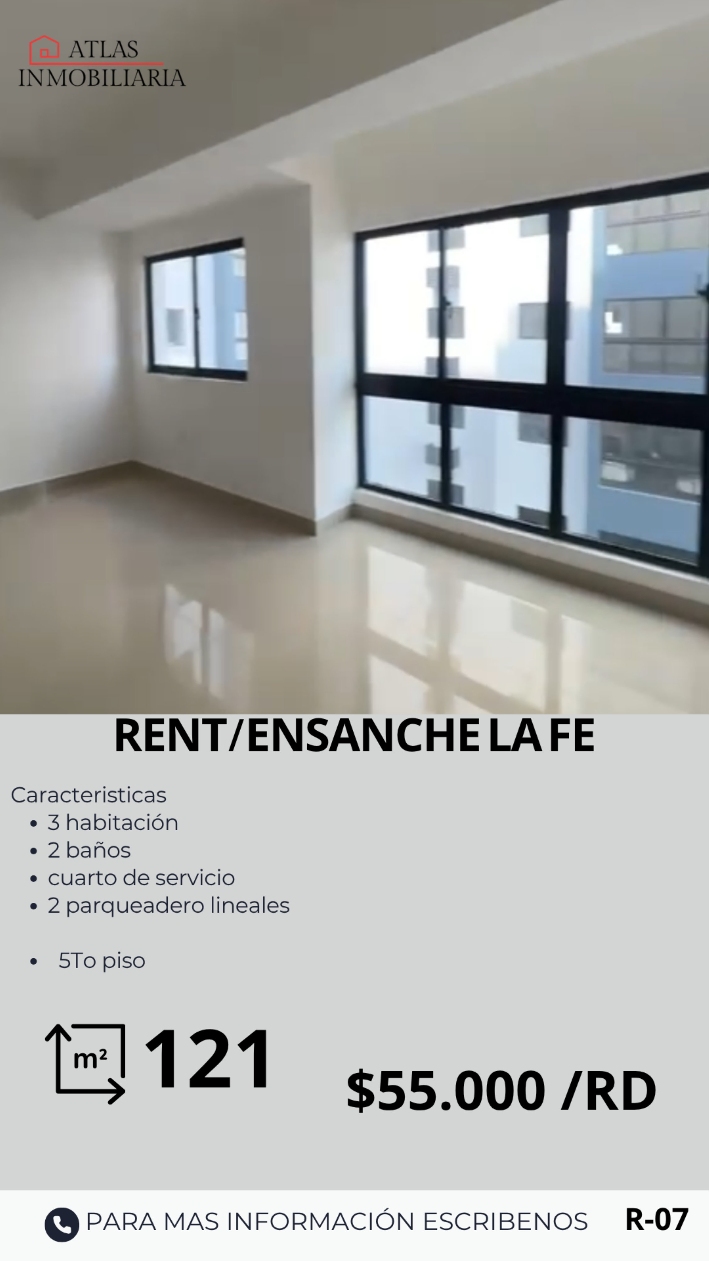 apartamentos - apartamento en alquiler - Ensanche la Fe 0