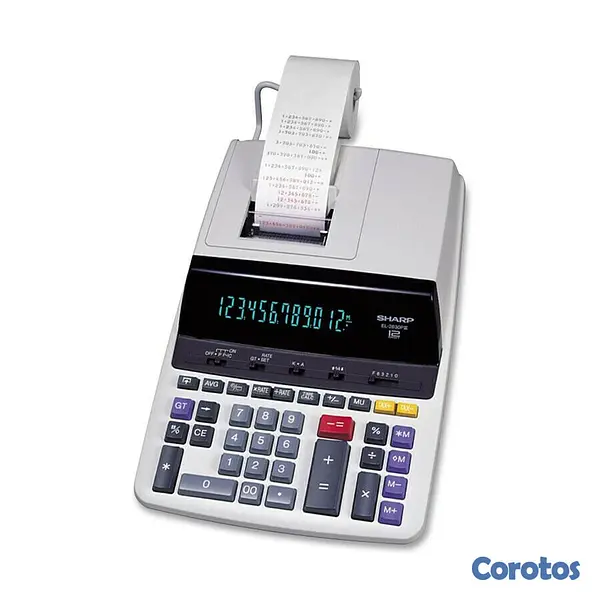 otros electronicos - SUMADORA SHARP EL-2630PIII 3