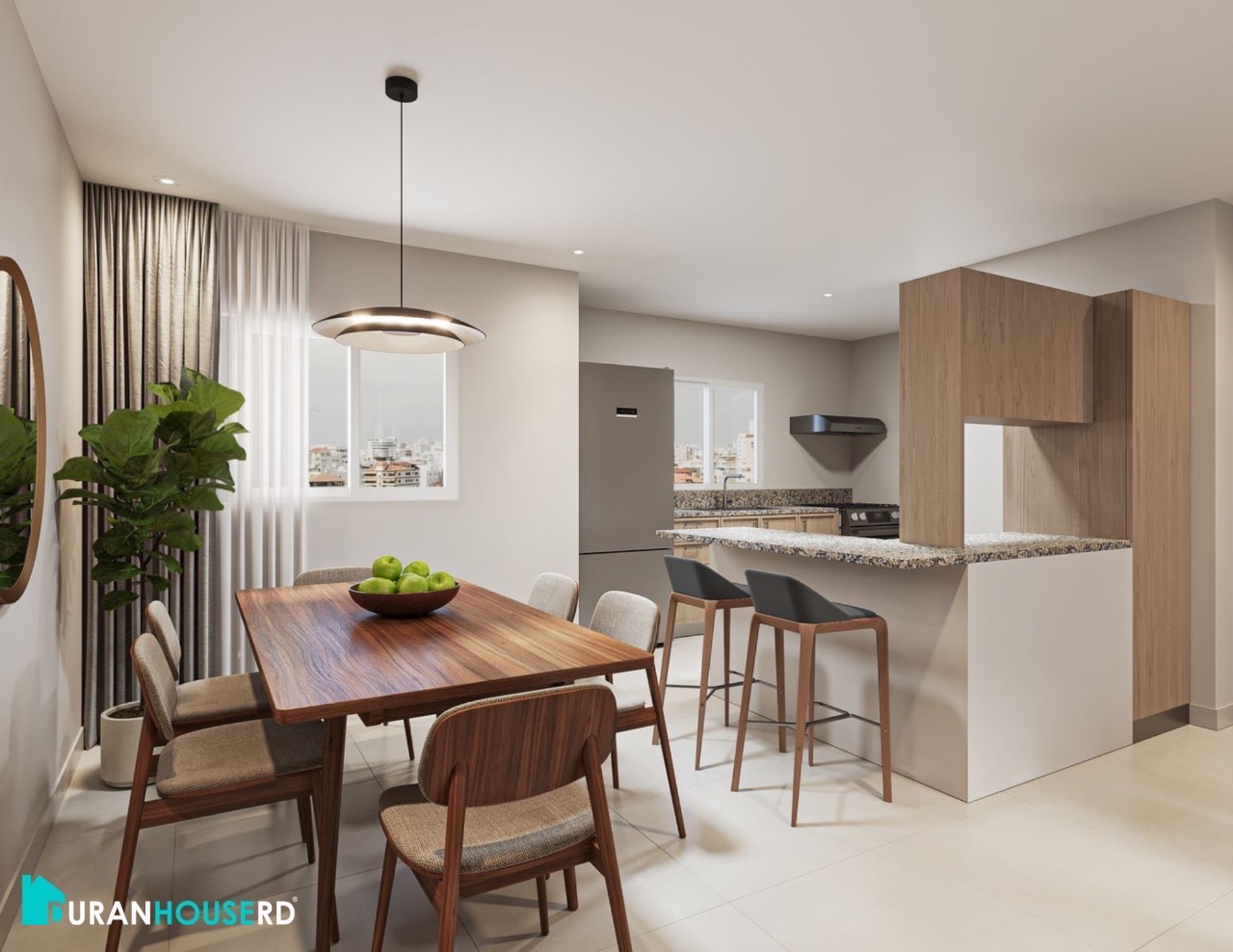 apartamentos - venta de apartamento en la ciudad Juan Bosh Santo Domingo este con bono vivienda 3