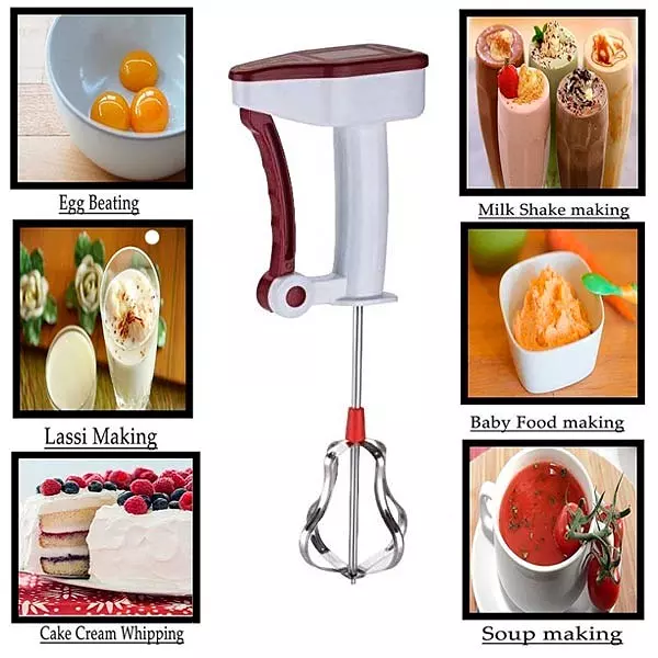 cocina - Licuadora Manual Batidora Mezcladora Mezclar Batir 3