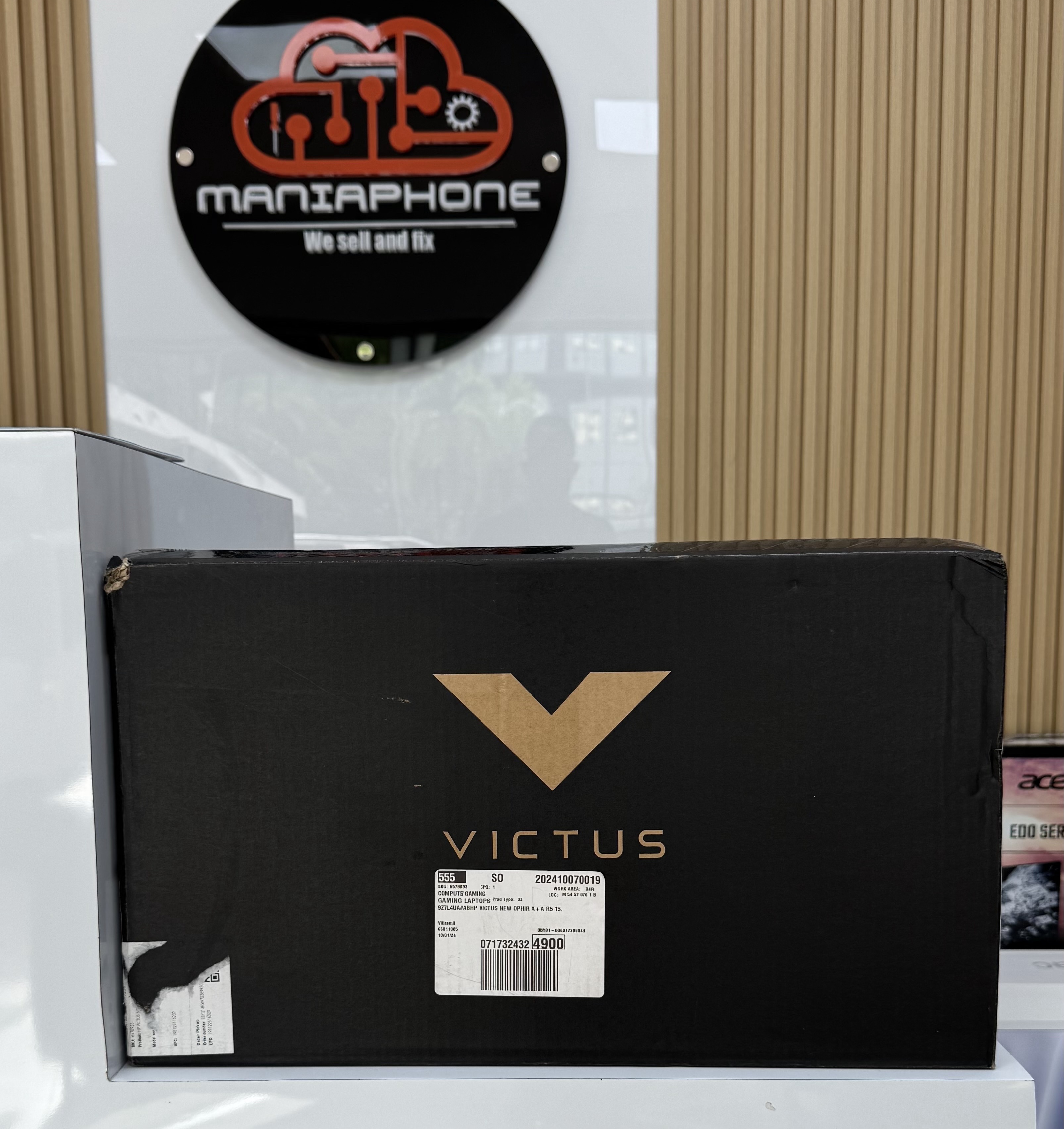 computadoras y laptops - HP VICTUS 15.6 FULL HD AMD RYZEN 5 7535HS 8GB DDR5 RX6550M (4GB) 512GB SSD

 3