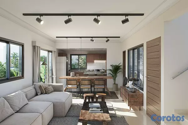casas - se vende Villas lista  en bavaro, 3 habitaciones 2.5 baños  7