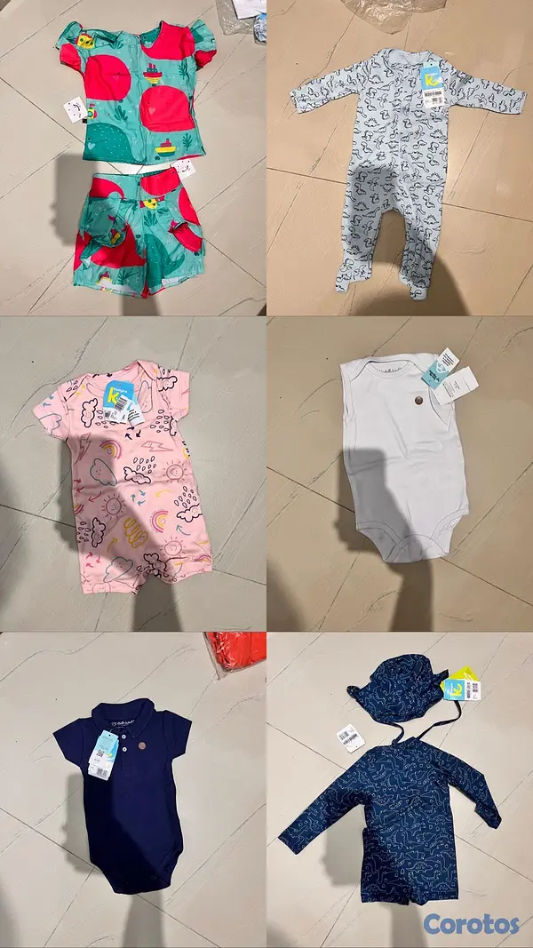 ropa y zapatos - Caja de ropa nueva de niño y niña  4