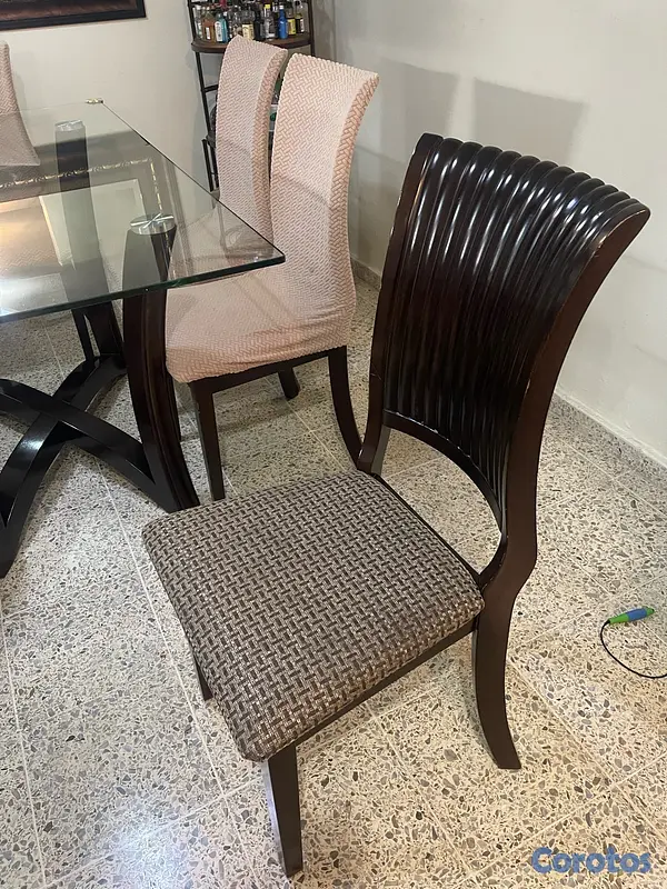 muebles y colchones - juego de comedor  3