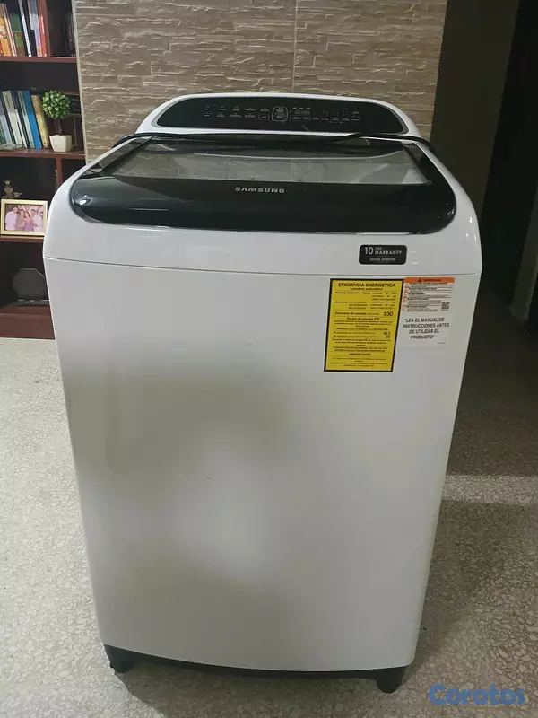 electrodomesticos - lavadora inverter automática Samsung 45 libras  2