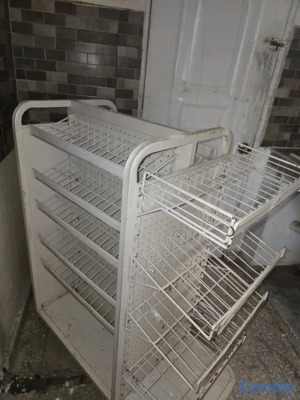 equipos profesionales - Gondola móvil Supermercado / canastos caldos  2