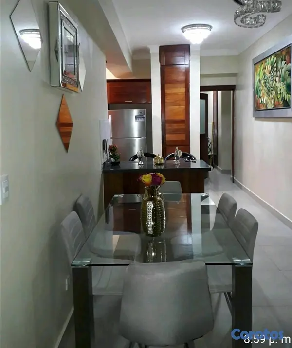 apartamentos - Vendo Apto Santo Domingo Oeste  4