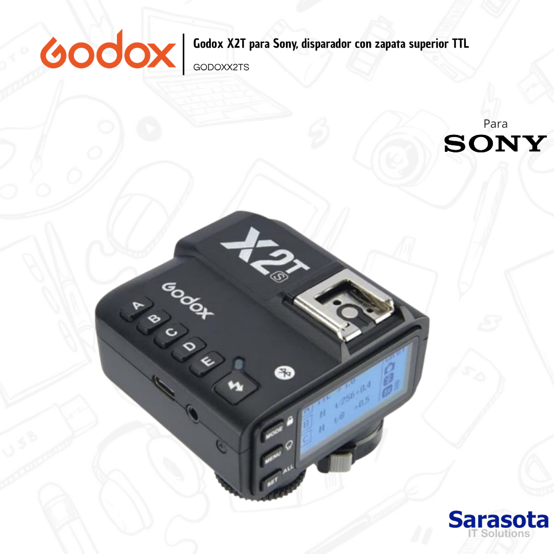 accesorios para electronica - Godox X2T para Sony  1