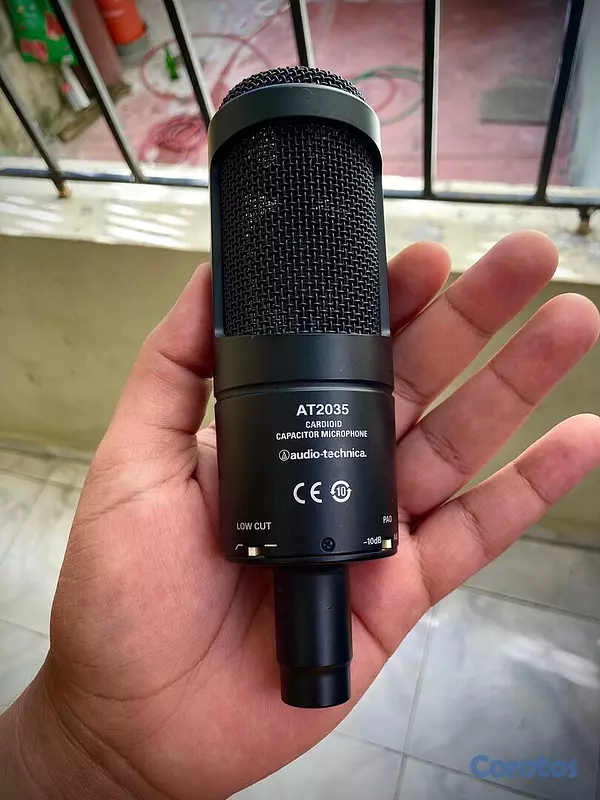 instrumentos musicales - Microfono audio-technica AT2035 3