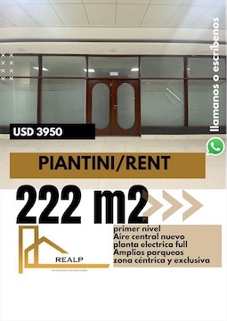 oficinas y locales comerciales - Local Naco primer nivel 222 m 0