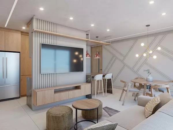 apartamentos - VENTA APTO 2 HABITACIONES EN PROYECTO-SECTOR NACO 3
