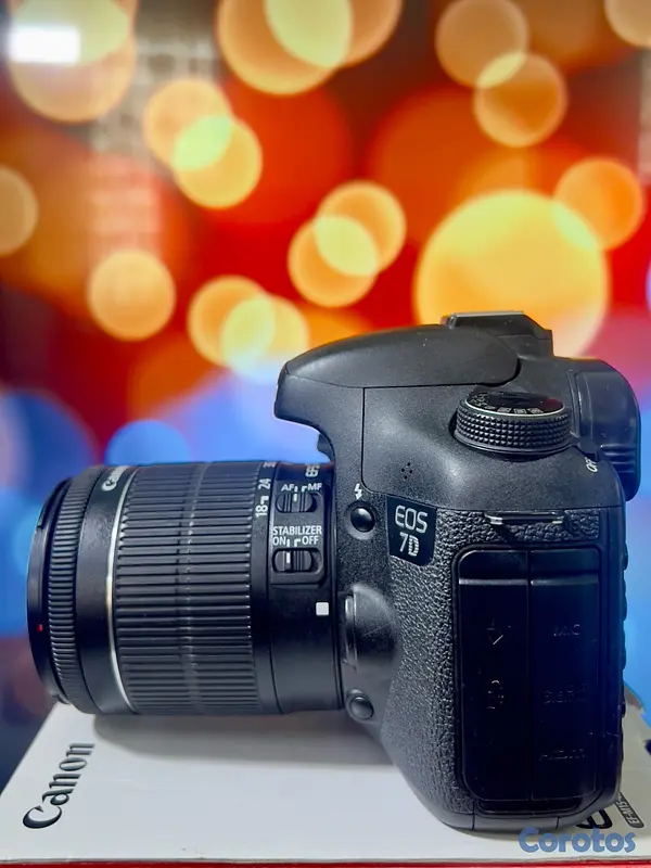 camaras y audio - Camara Canon 7D Recién importada Video en Full HD  2