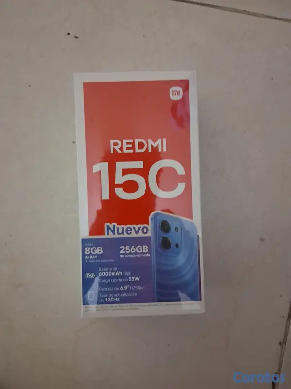 celulares y tabletas - Redmi 15C Negro 6