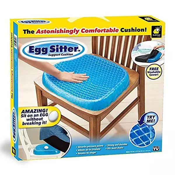 muebles y colchones - Cojín de gel de apoyo para asiento de oficina en casa Egg Sitter  2