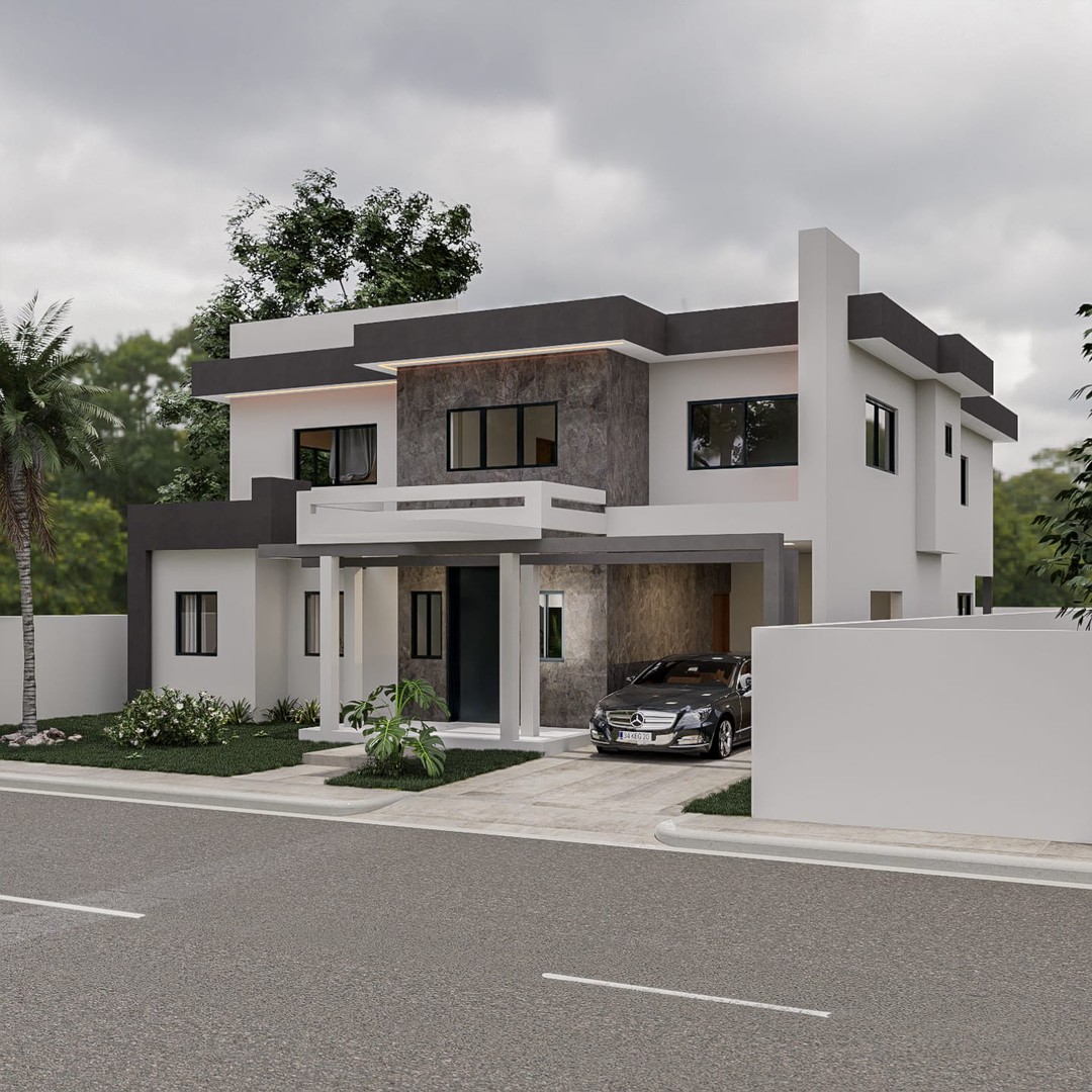 casas - Casa super espaciosa de 7 hab. estilo moderno separe ahora buen precio 0