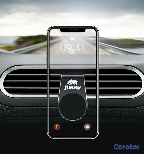 accesorios para electronica - Soporte universal de celular para carro con adhesivo CJ-14 1