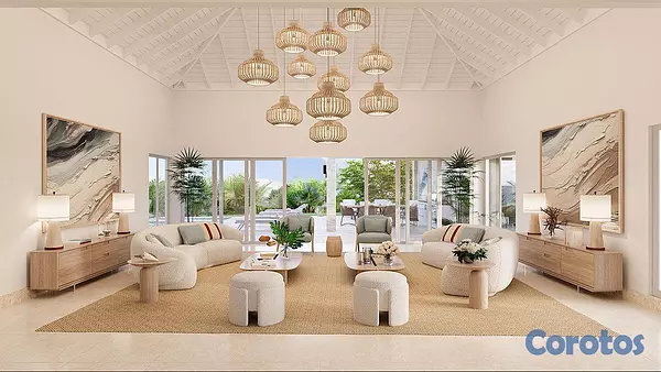casas vacacionales y villas - En Venta Villa en Casa de Campo la Romana de 5 habitaciones 4