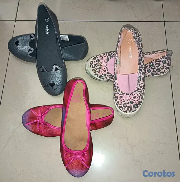 ropa y zapatos - Zapatos de niña grande  4