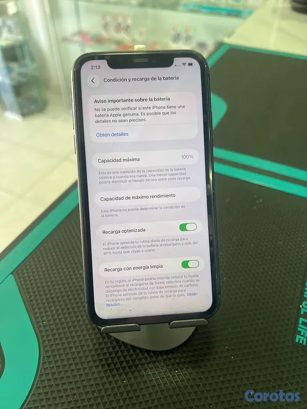 celulares y tabletas - iphone 11 64g batería en 100  3