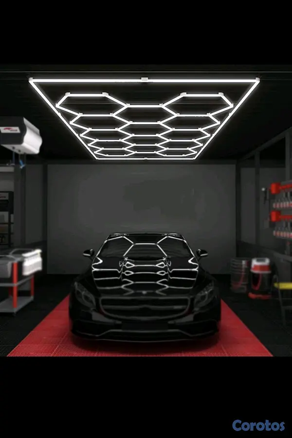 salud y belleza - 💡 Luces Hexagonales LED 14 Cuadrículas – Diseño Moderno y Profesional 🔥 2