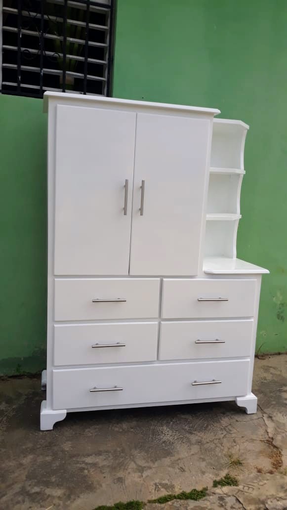 muebles y colchones - Gavetero blanco para niño  1