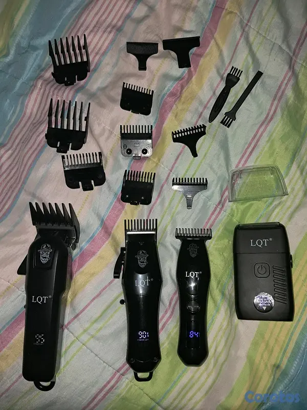 equipos profesionales - combo de maquinas profesionales de barberia  2
