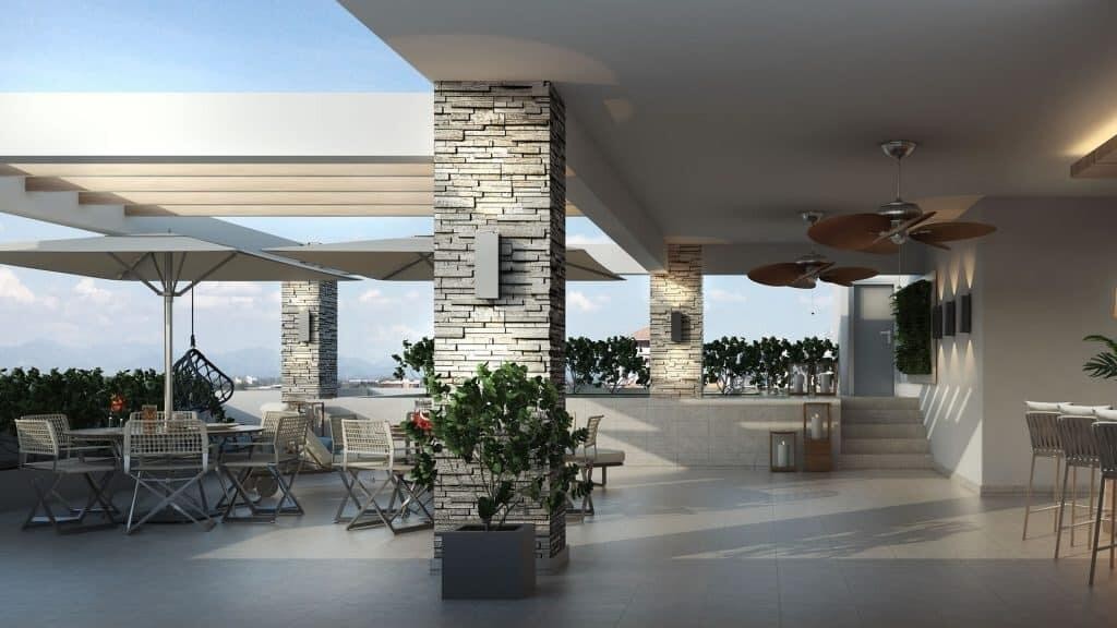 apartamentos - Apartamento en venta #23-1923 ascensor, 2 dormitorios, cuarto de juegos, piscina 1