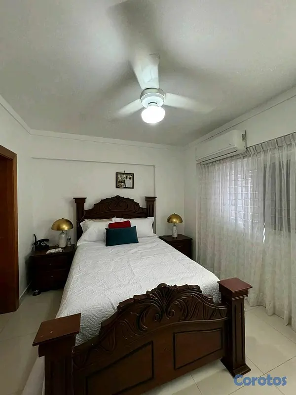 muebles y colchones - juego de habitación en CAOBA  2