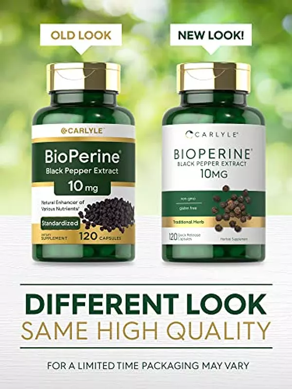Salud y Equipamiento Médico - Bioperine 10 Mg | 120 Capsulas 3